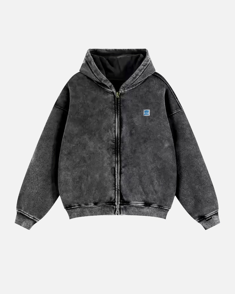 Vintage Zip Hoodie