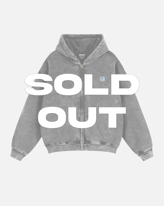 Vintage Zip Hoodie