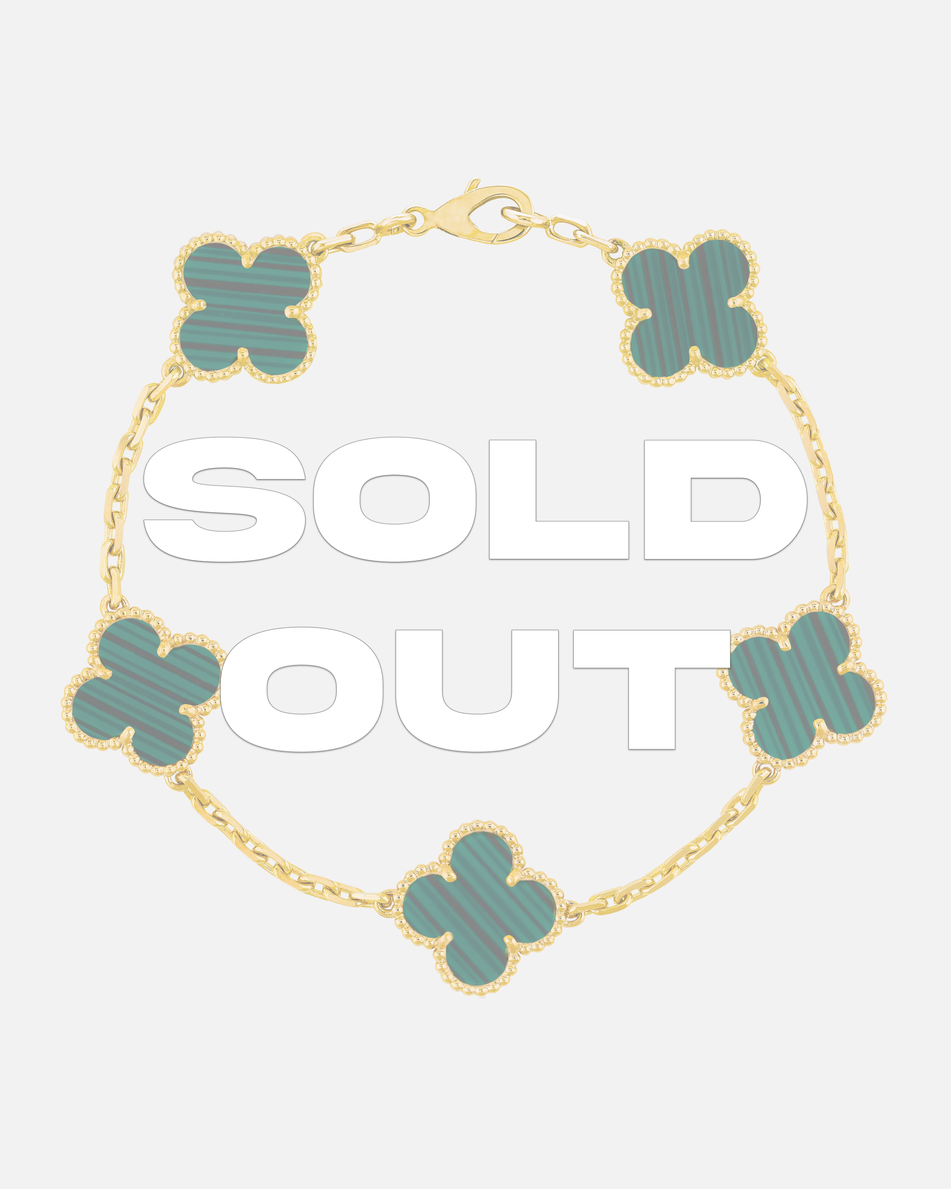 Quatrefoil Prehnite Bracelet outlets