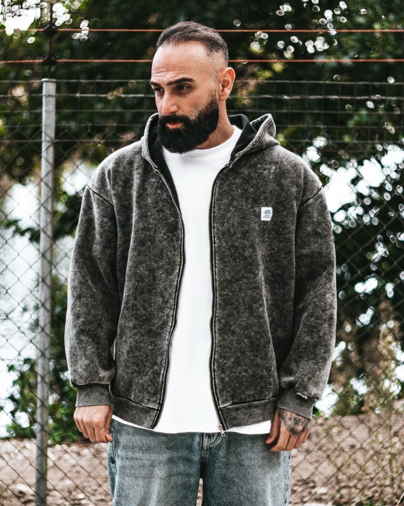 Vintage Zip Hoodie