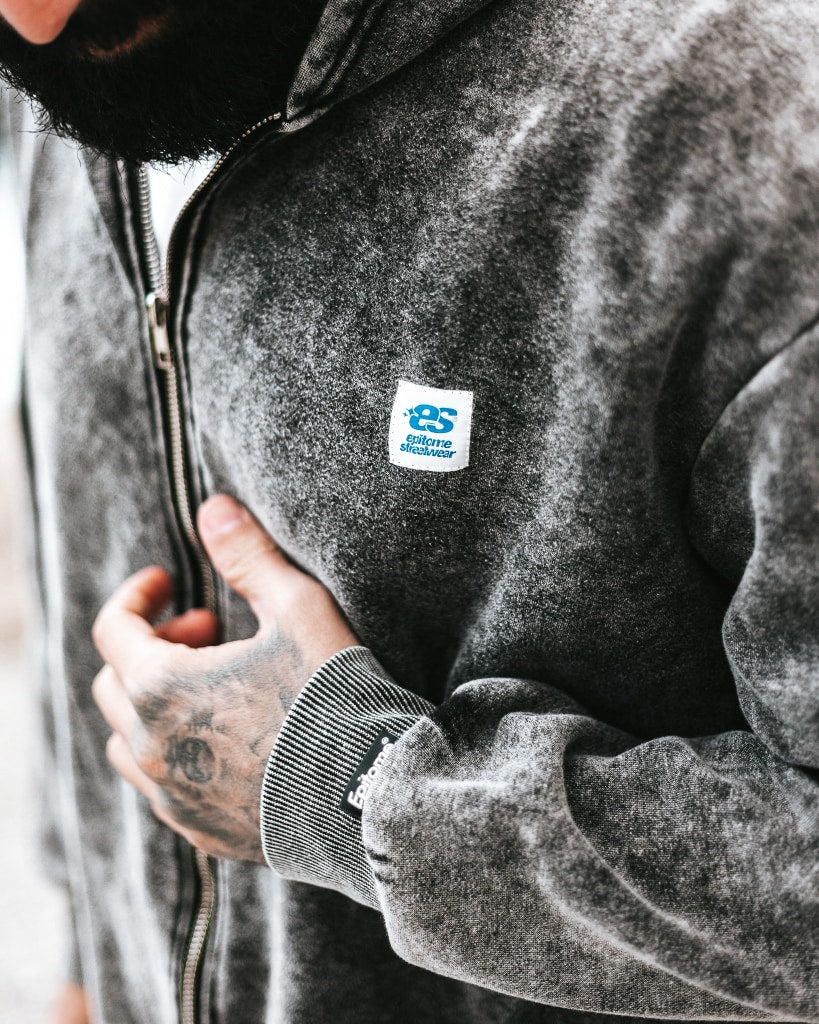 Vintage Zip Hoodie